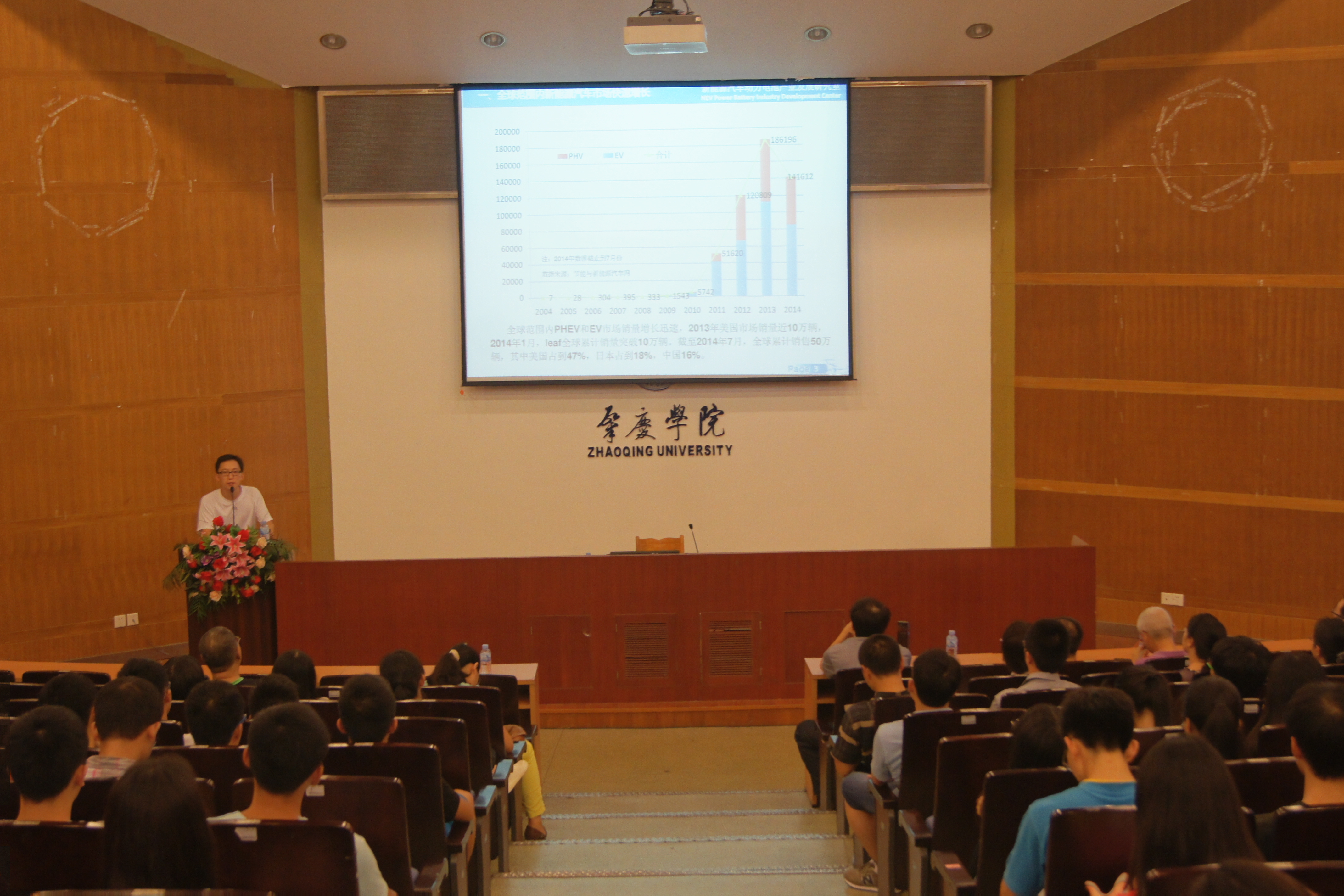 胡鹏博士做学术报告